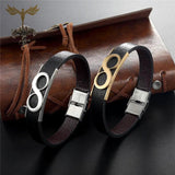 Leather Bracelet Women Men Armband Unisex Bracelets & Bangles Charm Jewelry
