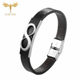 Leather Bracelet Women Men Armband Unisex Bracelets & Bangles Charm Jewelry