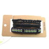 Men's Leather Bracelet Multilayer Charm Wristband