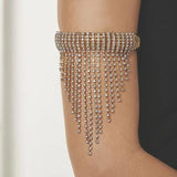 Arm Cuff Tassel Chain Bracelet for Party