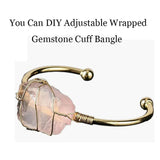 Unisex Stainless Steel Opening Bangle Bracelet for DIY Bracelet
