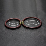 Red Leather Bracelets with Magnet Clasp for Men Women