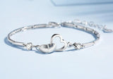 Vintage Flash Crystal Tibetan Silver Cuff Bracelet