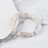 DIY Turquoises Stone Bracelet Men Distance Lucky Bracelet