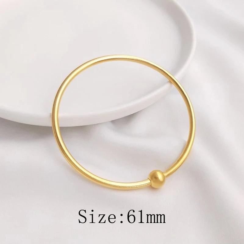 1PCS 61mm Charm Bracelets for Women Plated Charms DIY Brass Acce