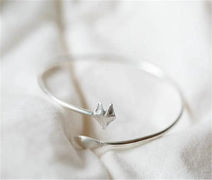 Fox Bangle Bracelet Wrap Around Women Lady Gift Jewelry