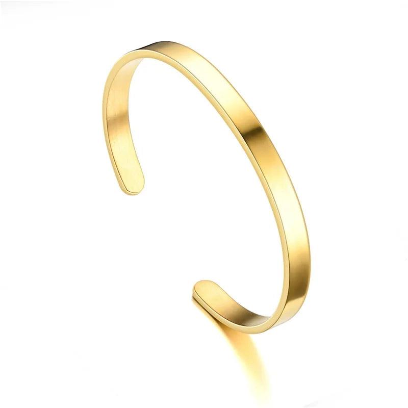 Stainless Steel Couple Bracelets Adjustable Classic Jewelry
