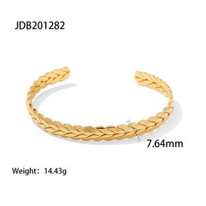 Youthway Golden Wheat Ear Bracelet 18k Jewelry