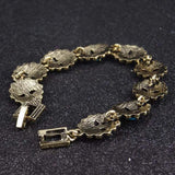 Colorful Resin Flowers Lover Bracelet For Women