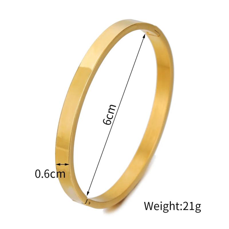 Classic Stainless Steel Bracelet Gift for Couples