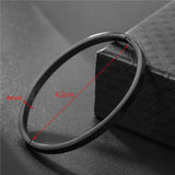 Classic Stainless Steel Bracelet Gift for Couples