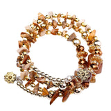 Crystal Bracelet & Bangle Womens Elastic Bangle Jewelry