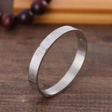 Stainless Steel Religious Bracelet Retro Amulet