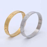 Stainless Steel Religious Bracelet Retro Amulet
