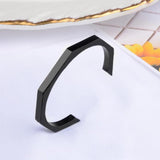 Vintage Stainless Steel Bangle Cuff Bracelet Unisex Men Jewelry