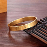 Stainless Steel Religious Dharani Curse Bracelet