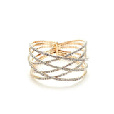 Multilayer Charm Bracelet with Rhinestone for Women