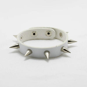 PU Leather Studded Bracelet Punk Bracelet Goth Cuff Bracelet