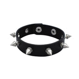 PU Leather Studded Bracelet Punk Bracelet Goth Cuff Bracelet
