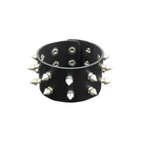 PU Leather Studded Bracelet Punk Bracelet Goth Cuff Bracelet