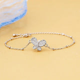 RChain Butterfly Charms Bracelet For Women Adjustable Jewelry