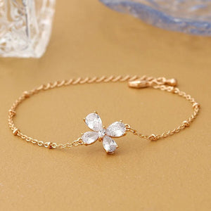 RChain Butterfly Charms Bracelet For Women Adjustable Jewelry