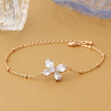 RChain Butterfly Charms Bracelet For Women Adjustable Jewelry