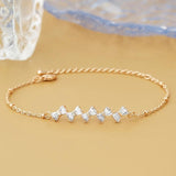 RChain Butterfly Charms Bracelet For Women Adjustable Jewelry