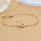 RChain Butterfly Charms Bracelet For Women Adjustable Jewelry