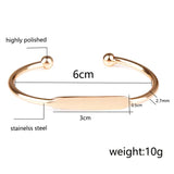 Copper Punk Hip Pop Charm Bracelet Jewelry Gift