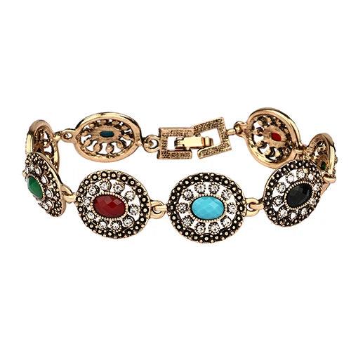 Vintage Bohemian Silver Bracelet for Women Charms Jewellery