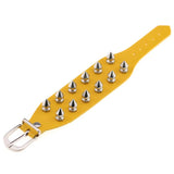 ZIMNO Couple Bracelets Leather Studded Rivet Bracelet Charm Punk Gothic