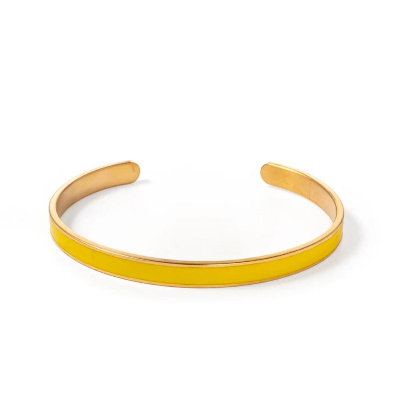 Colorful Oil Plated Cuff Bangle Bracelet Set
