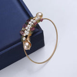Cultured Freshwater Pearl Beads Wrap Bracelet