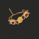 Coin Bracelet Arabic Cuff Bridal Party Favor Women Accessories