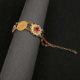 Coin Bracelet Arabic Cuff Bridal Party Favor Women Accessories