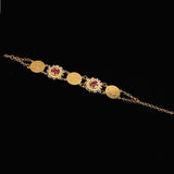 Coin Bracelet Arabic Cuff Bridal Party Favor Women Accessories