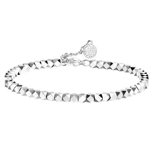 Polygonal Crushed Stone Bracelets for Women