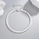 Polygonal Crushed Stone Bracelets for Women