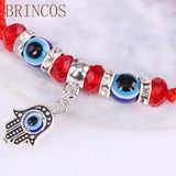 Red Rope Good Luck Bracelet Bohemian Jewelry