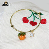 Forest Series Persimmon Bracelets: Small Fresh Wishful Jewelry