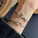 Women's Retro Bow Opening Bracelet Hand Jewelry