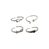 Women's Retro Bow Opening Bracelet Hand Jewelry