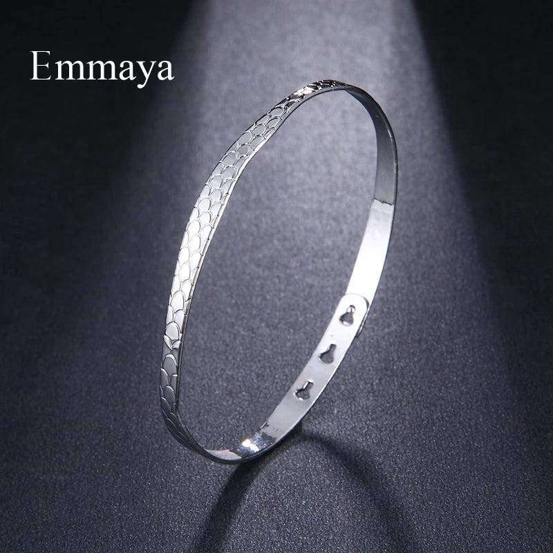 Round Bangles Charm Bracelets For Women Love Wedding