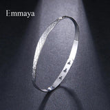 Round Bangles Charm Bracelets For Women Love Wedding