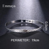 Round Bangles Charm Bracelets For Women Love Wedding