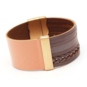Boho Style Leather Bracelet for Women