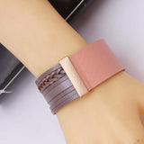 Boho Style Leather Bracelet for Women