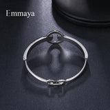 Crystal Bangles Wedding Cuff Bracelet