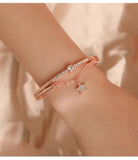 Micro-inlaid Star Alloy Sweet Bracelet